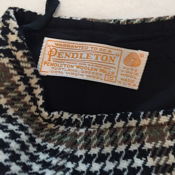 NWT Pendleton Wool Lined Skirt size 10 - Picture 2 of 6